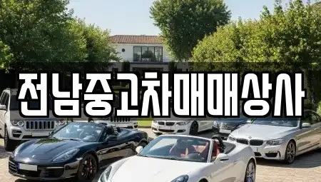 전라남도 목포시 무안동 중고차매매 전문 전남중고차매매상사