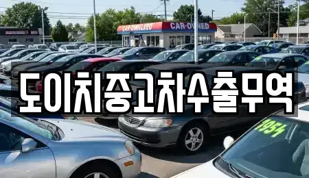 전라남도 목포시 북교동 중고차매매 전문 도이치중고차수출무역