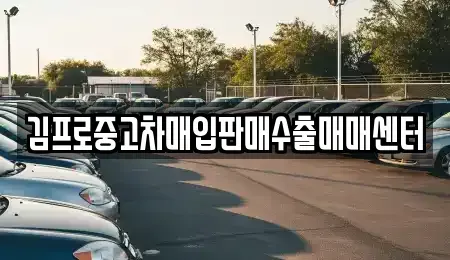 전라남도 목포시 축복동2가 중고차매입 전문 김프로중고차매입판매수출매매센터