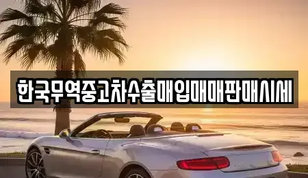 전라남도 여수시 봉강동 중고차 전문 한국무역중고차수출매입매매판매시세