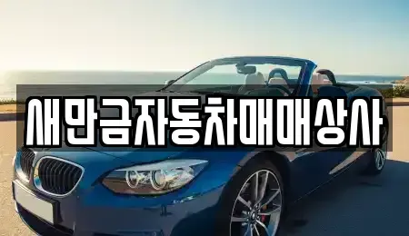 전북 군산시 영동 중고차 전문 새만금자동차매매상사