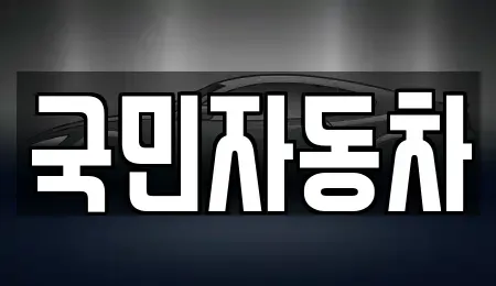 전북 김제시 장화동 중고차 전문 국민자동차