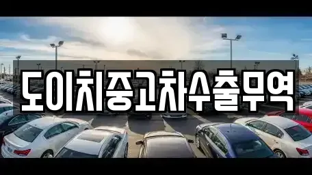 전북 부안군 상서면 중고차매매 전문 도이치중고차수출무역