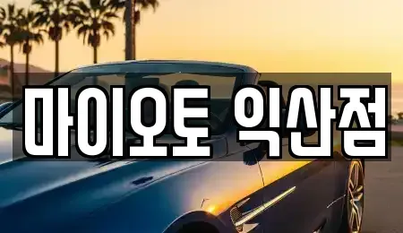 전북 익산시 모현동1가 렌트카 전문 마이오토 익산점