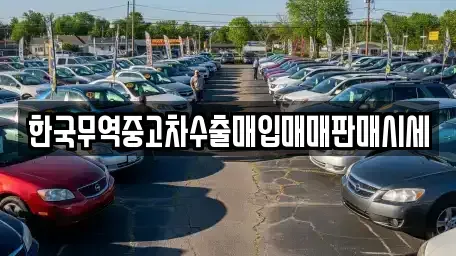 전북 익산시 모현동1가 중고차매매 전문 한국무역중고차수출매입매매판매시세