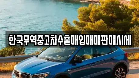 전북특별자치도 고창군 중고차 전문 한국무역중고차수출매입매매판매시세