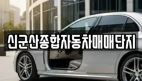 전북특별자치도 군산시 사정동 중고차 전문 신군산종합자동차매매단지