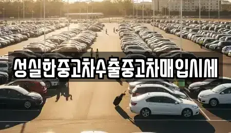 전북특별자치도 군산시 평화동 중고차 전문 성실한중고차수출중고차매입시세