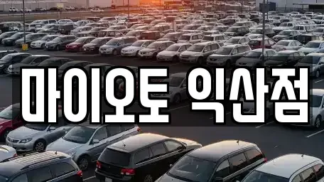 전북특별자치도 익산시 남중동 장기렌트카 전문 마이오토 익산점