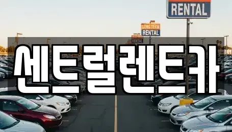 전북특별자치도 익산시 석왕동 렌트카 전문 센트럴렌트카