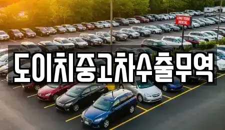 전북특별자치도 전주시 덕진구 금암동 중고차매매 전문 도이치중고차수출무역