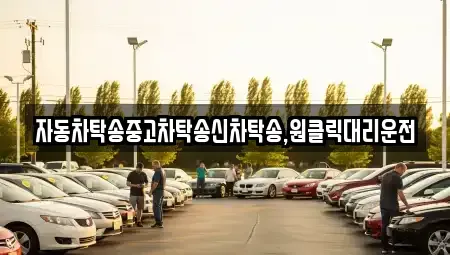 제주 제주시 삼양이동 중고차 전문 자동차탁송중고차탁송신차탁송,원클릭대리운전