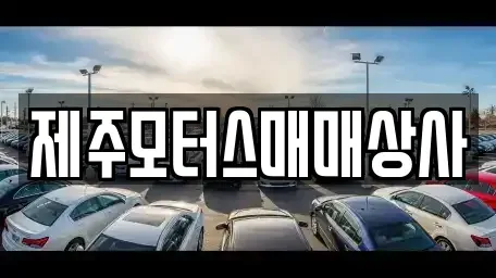 제주특별자치도 서귀포시 중고차매매 전문 제주모터스매매상사
