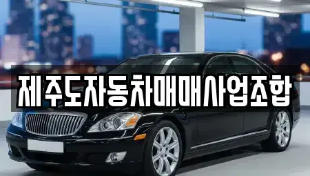 제주특별자치도 제주시 아라이동 중고차매매 전문 제주도자동차매매사업조합