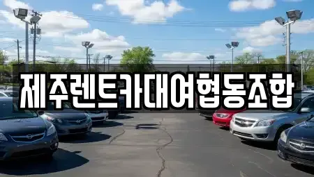 제주특별자치도 제주시 외도일동 렌트카 전문 제주렌트카대여협동조합