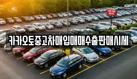 충남 논산시 연무읍 중고차매입 전문 카카오토중고차매입매매수출판매시세