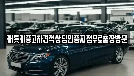 충남 보령시 화산동 중고차 전문 캐롯카중고차견적상담인증지점무료출장방문