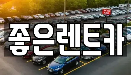 충북 진천군 렌트카 전문 좋은렌트카