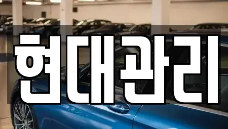 충북 청주시 청원구 외남동 렌트카 전문 현대관리