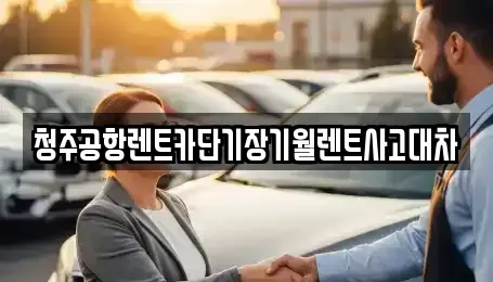 충북 청주시 흥덕구 운천동 렌트카 전문 청주공항렌트카단기장기월렌트사고대차