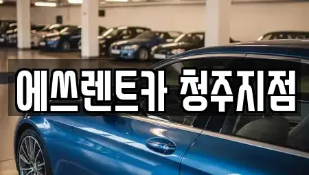충북 청주시 흥덕구 화계동 렌트카 전문 에쓰렌트카 청주지점