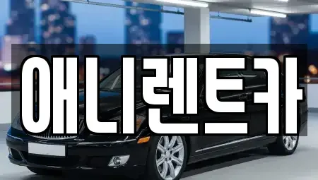 충북 충주시 목행동 렌트카 전문 애니렌트카