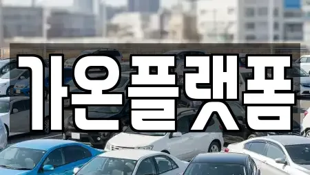 충청남도 논산시 은진면 단기렌트카 전문 가온플랫폼