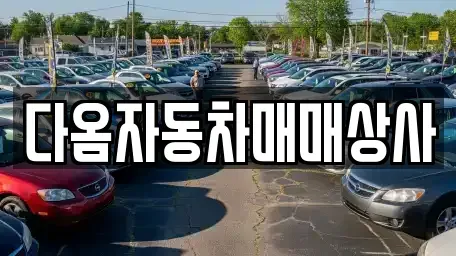 충청남도 보령시 남곡동 중고차매매 전문 다옴자동차매매상사