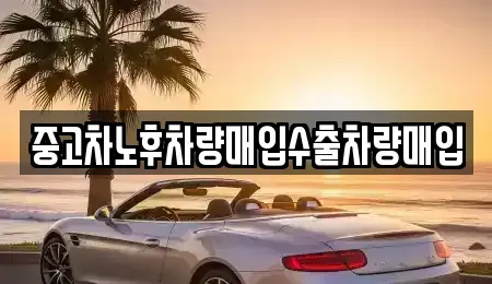 충청남도 예산군 대흥면 중고차 전문 중고차노후차량매입수출차량매입