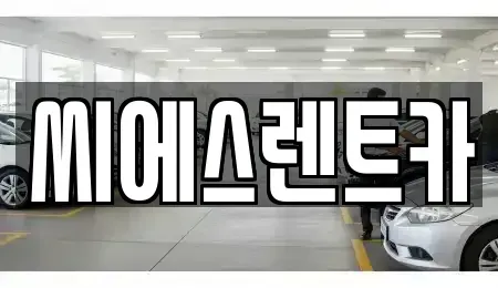 충청남도 예산군 예산읍 렌트카 전문 씨에스렌트카
