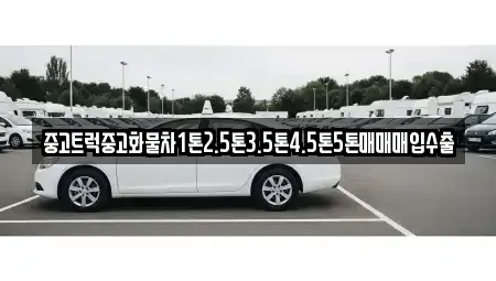 충청북도 옥천군 청성면 중고차 전문 중고트럭중고화물차1톤2.5톤3.5톤4.5톤5톤매매매입수출