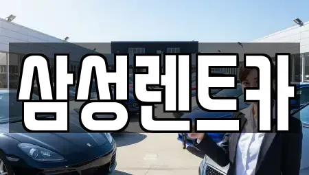 충청북도 청주시 서원구 미평동 렌트카 전문 삼성렌트카