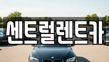 충청북도 청주시 서원구 미평동 렌트카 전문 센트럴렌트카