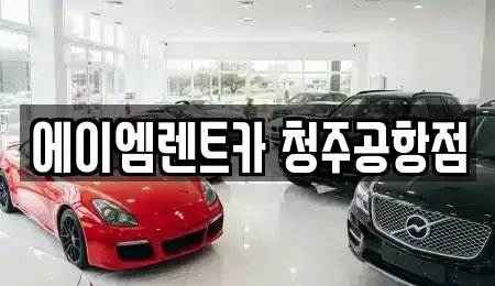 충청북도 청주시 청원구 북이면 렌트카 전문 에이엠렌트카 청주공항점
