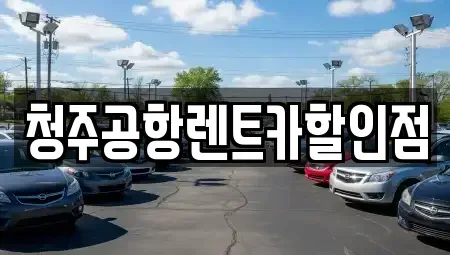 충청북도 청주시 청원구 북이면 렌트카 전문 청주공항렌트카할인점