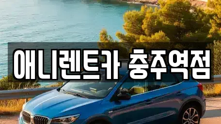 충청북도 충주시 렌트카 전문 애니렌트카 충주역점